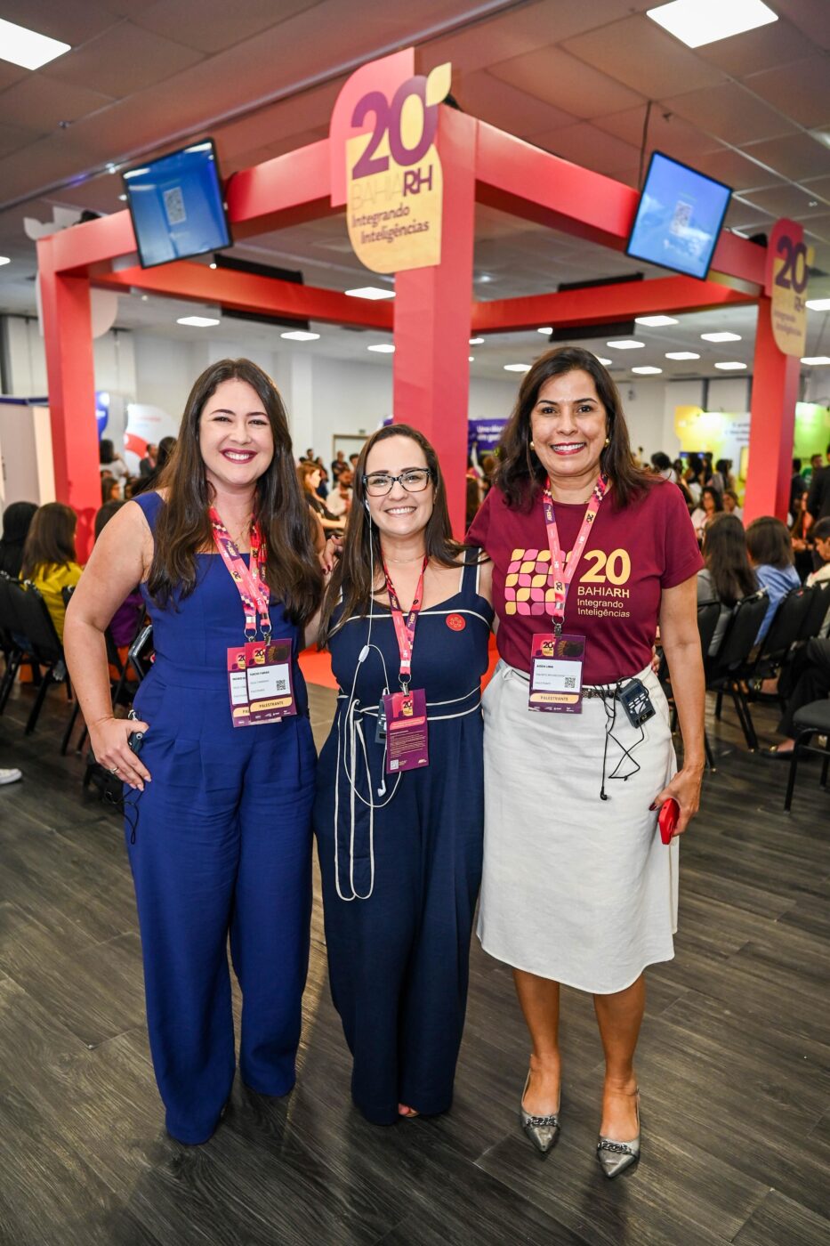 Ingrid Rapold, Manuela Rocha e Agda Lima