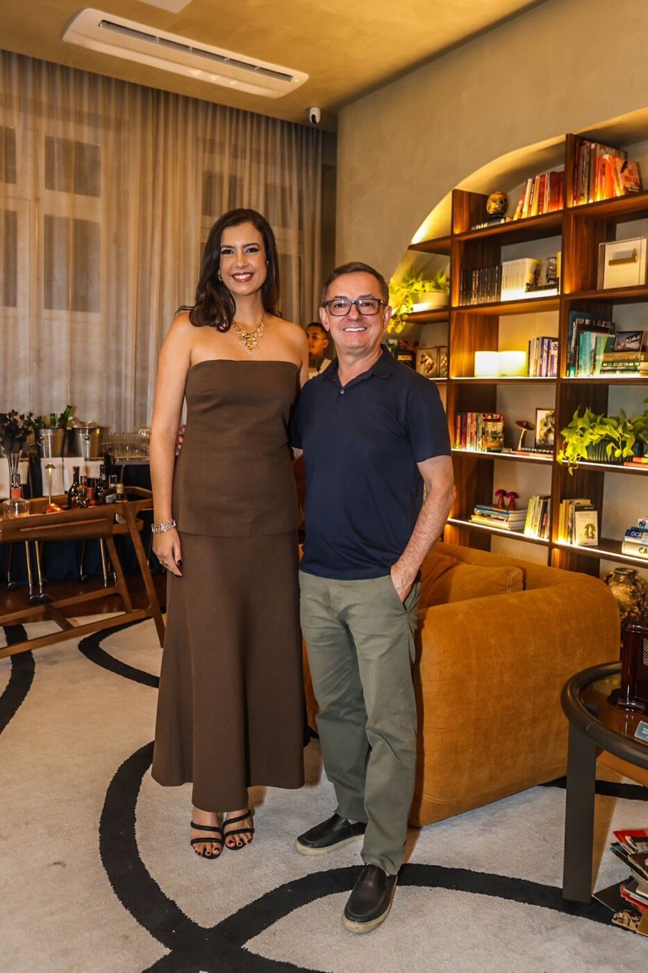 Patrícia Martinez e Dalmo Camargos