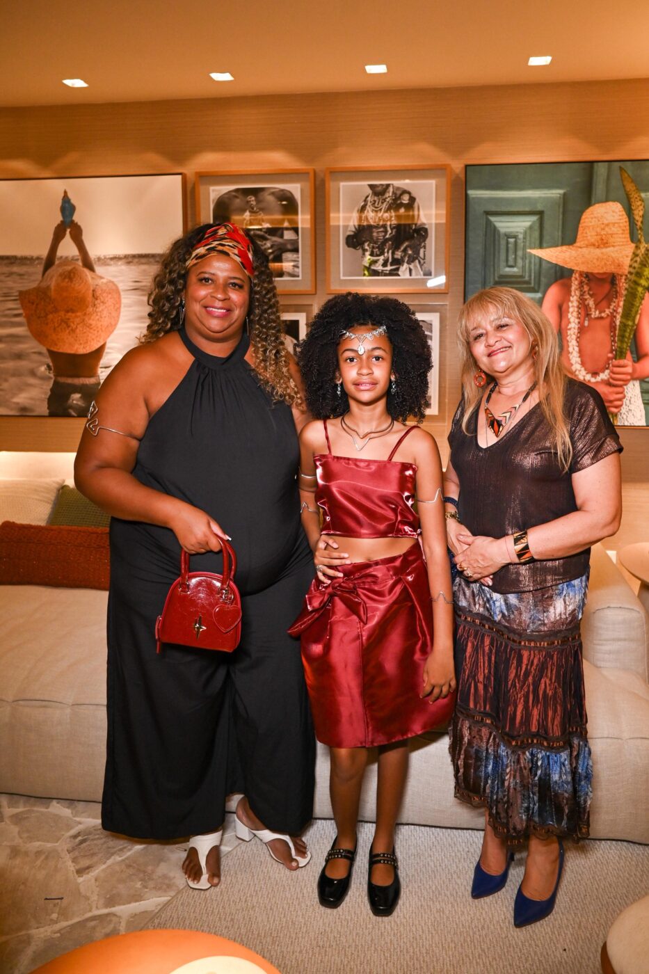 Alessandra, Marianna Batalha e Maria Paiva