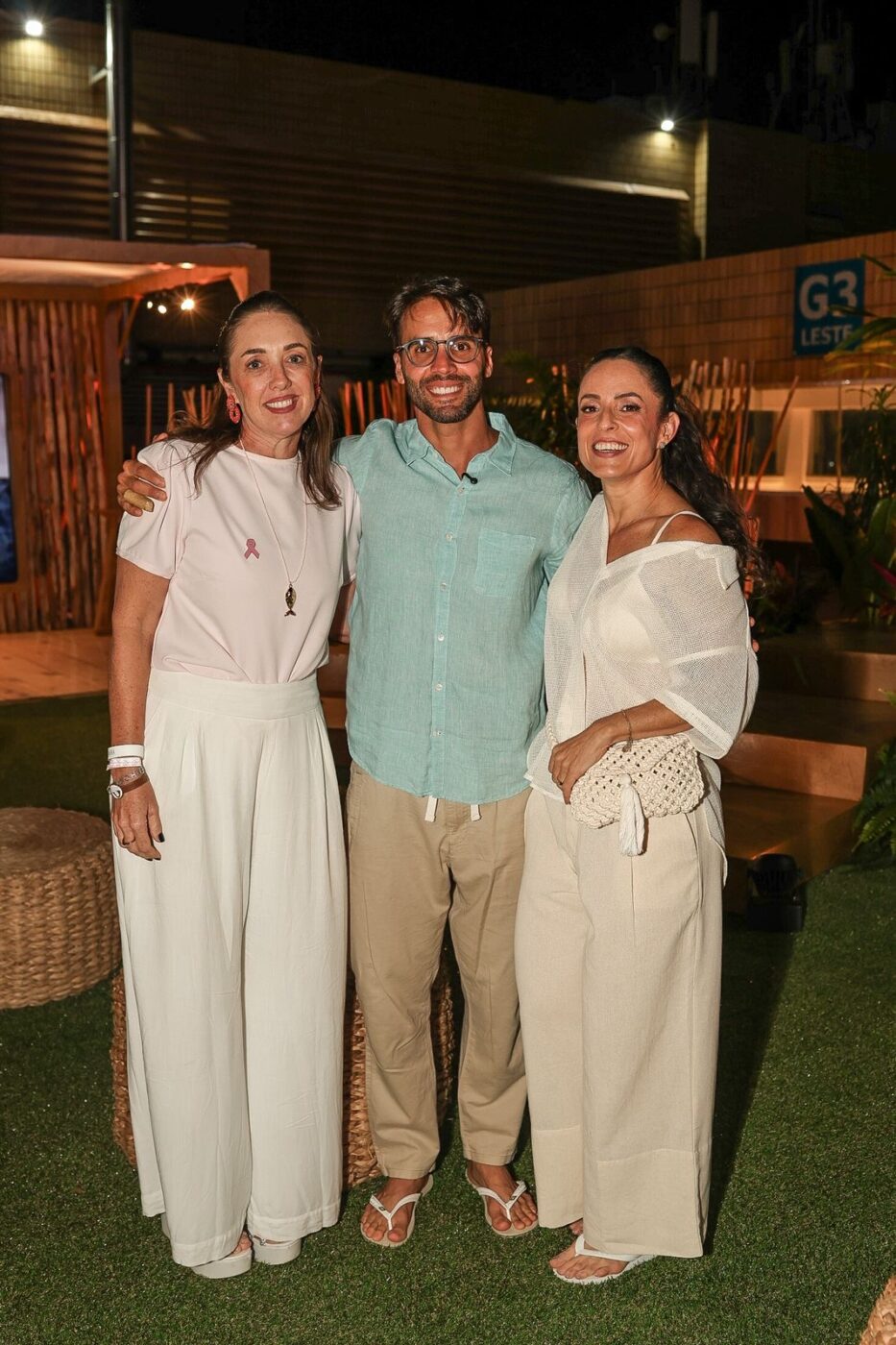 Luiza Novis, Daniel Cady e Karina Brito