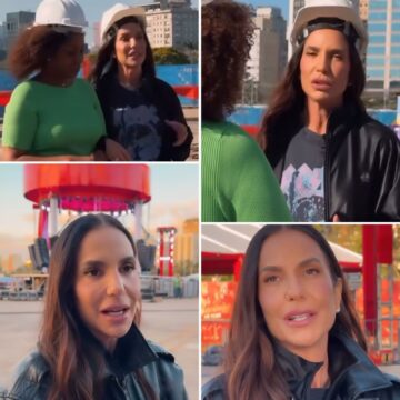 Ivete Sangalo chega a São Paulo para estreia da turnê ‘Ivete Clareou’; show acontece neste sábado (25)