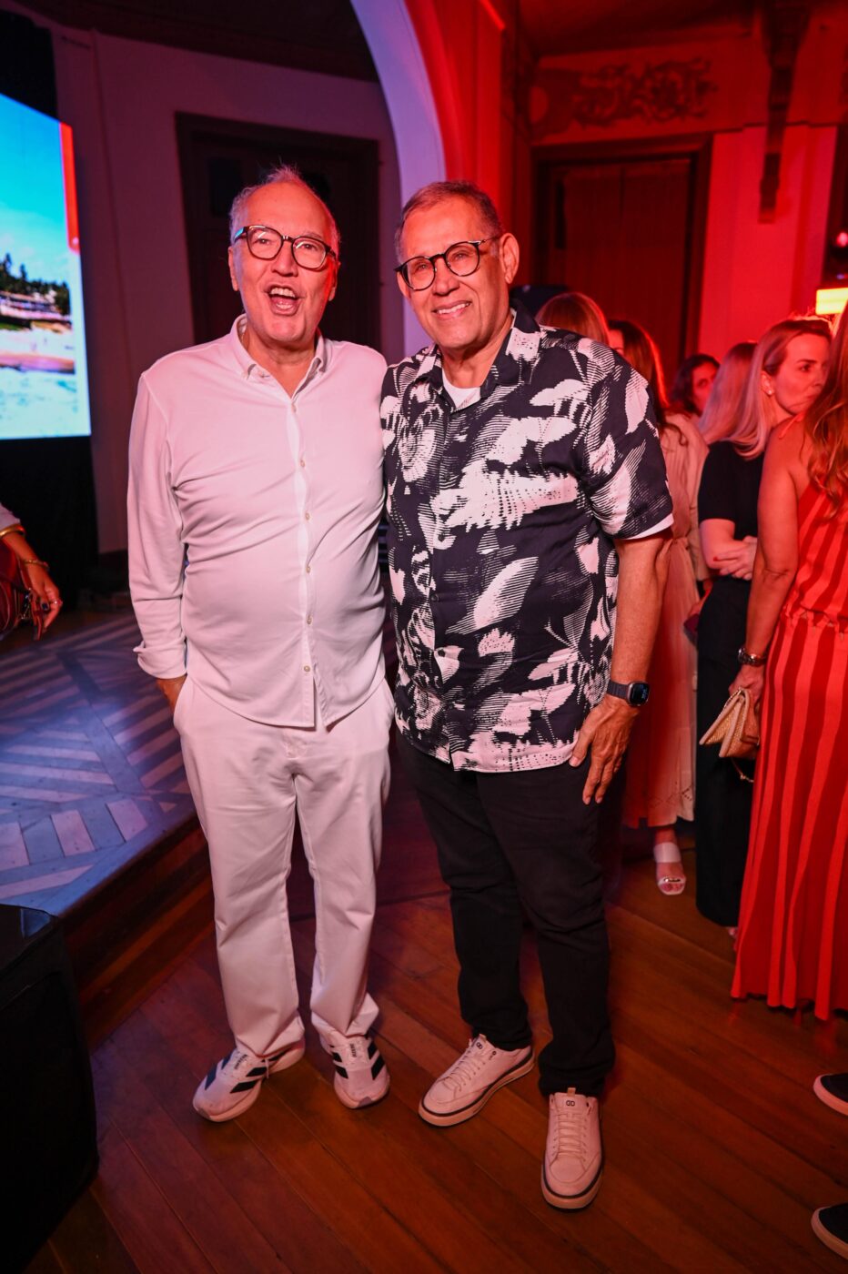Nizan Guanaes e Roberto Badaró