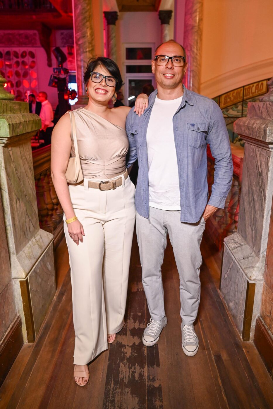 Nathalie Souza e Nicholas Bruny