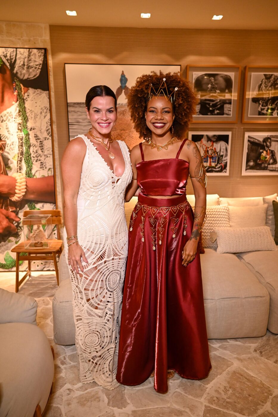 Paula Moura e Evelyn Cunha Cruz