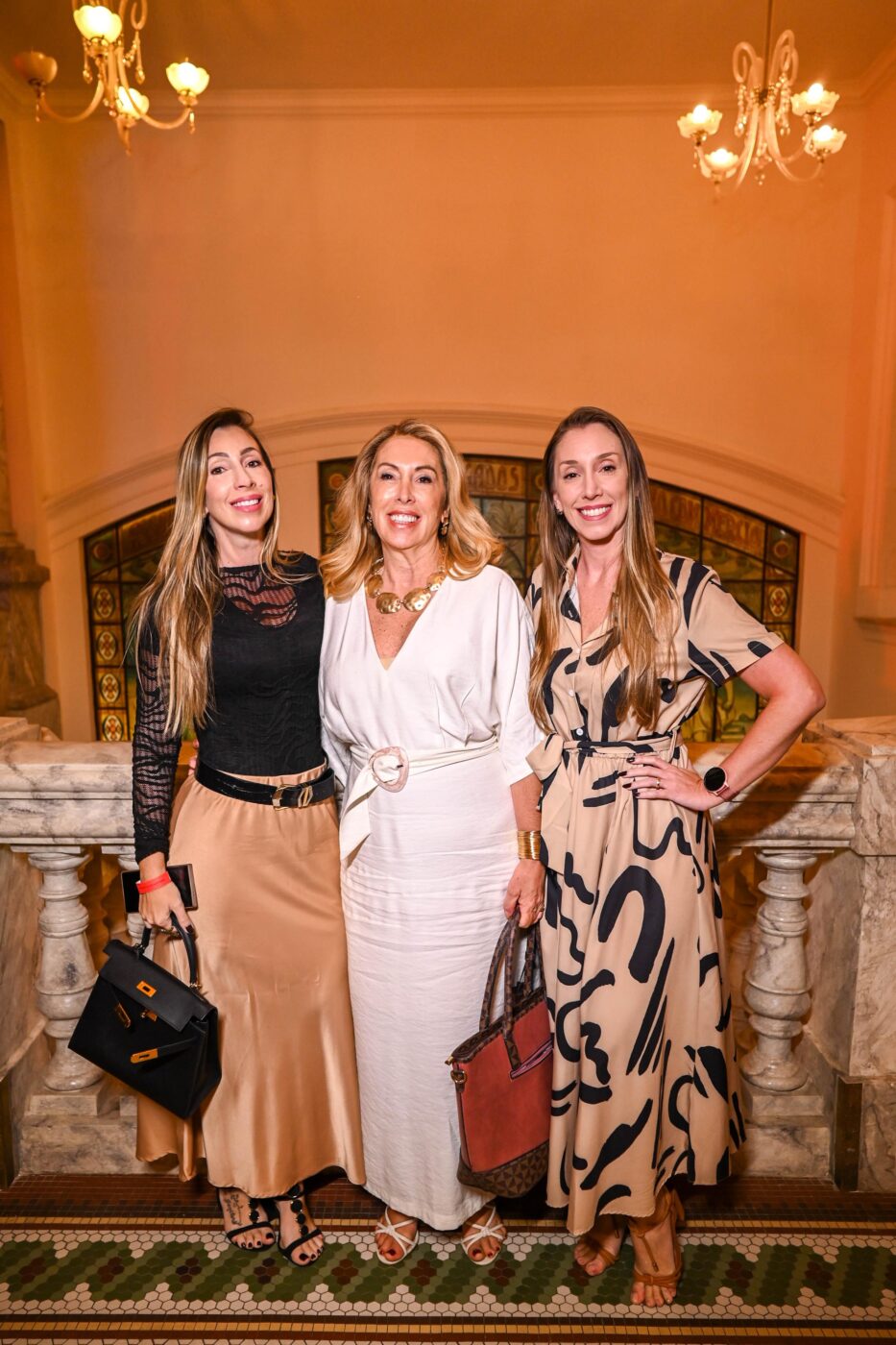 Paula Lacorte, Tuca Zamaroni e Fernanda Lacorte 