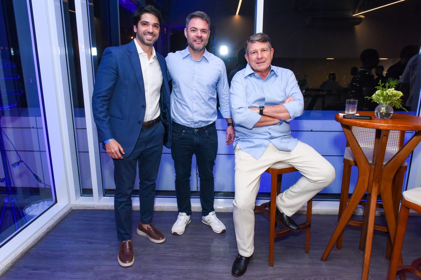 Vitor Kauark, Victor Sampaio e Flávio Aires