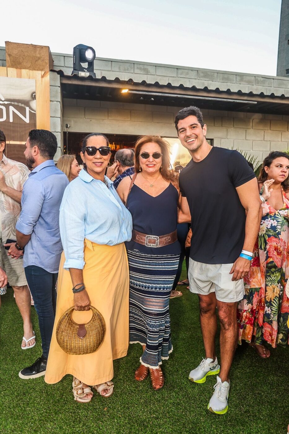 Sônia Mara Rodrigues, Sandra Sampaio e Romero Ribeiro