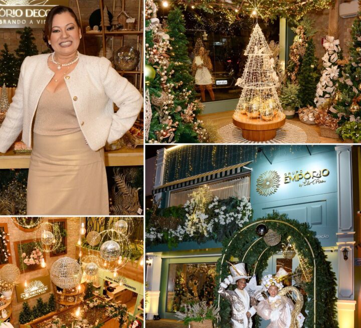 Grupo Empório inaugura Natal 2025 com evento sensorial que estimula os cinco sentidos; veja fotos