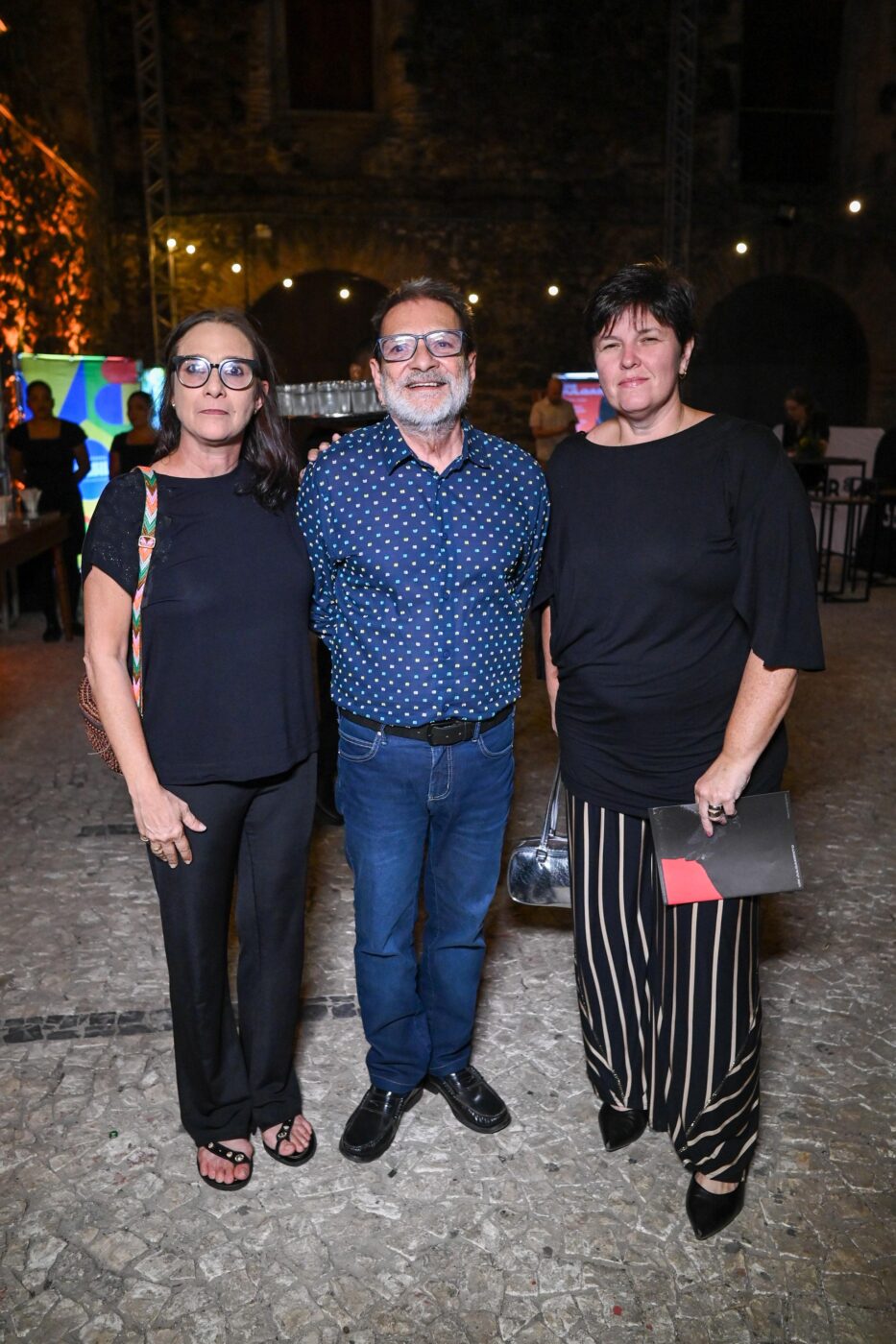 Carolina Strauch, Paulo Miguez e Vanessa Cavalcante
