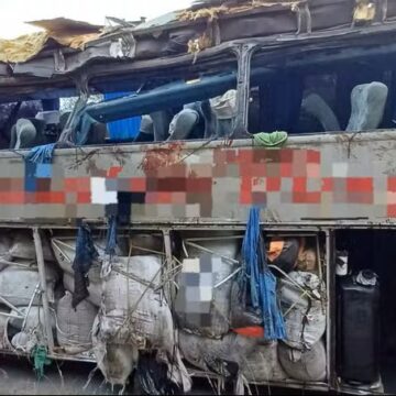 Acidente de ônibus em Pernambuco deixa 17 mortos; pelo menos quatro vítimas são da Bahia