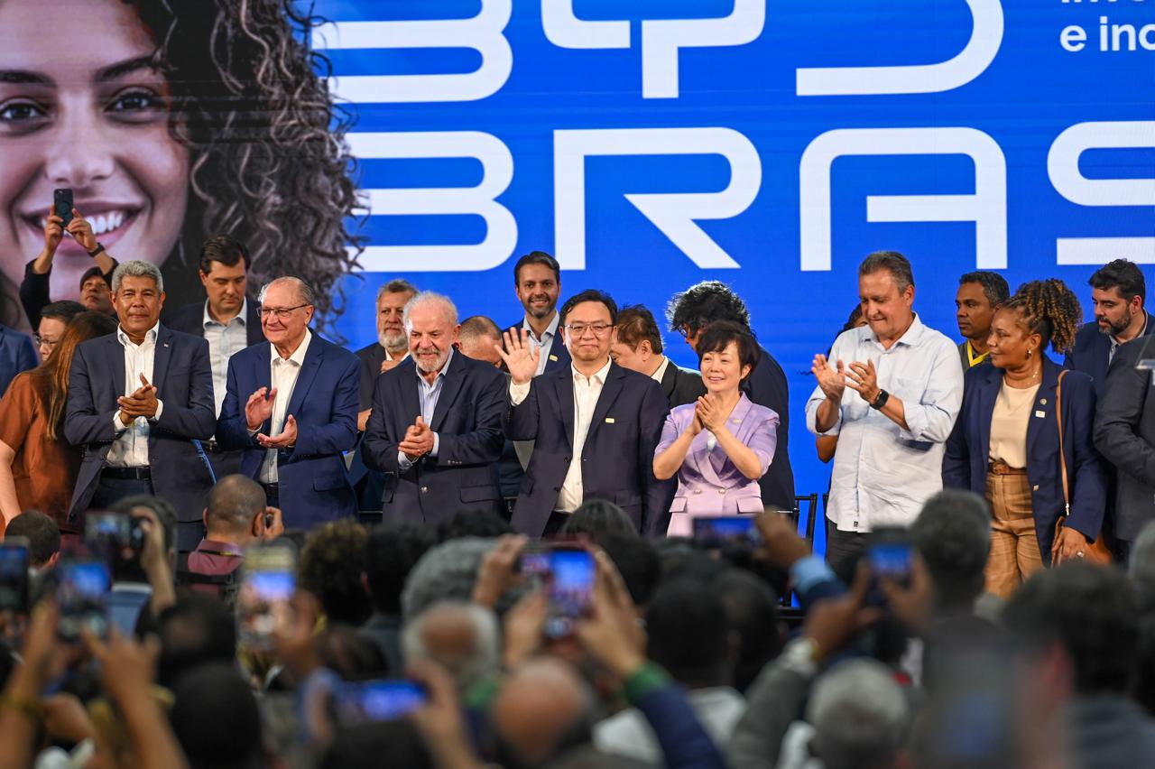Lula inaugura fábrica da BYD em Camaçari com investimento de R$ 5,5 bilhões