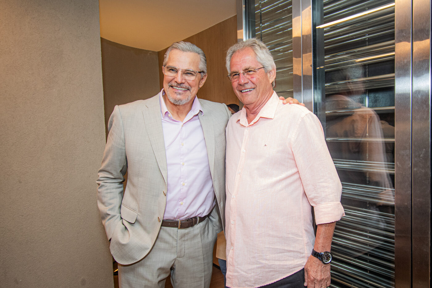 Edson Celulari e Joshua Costa