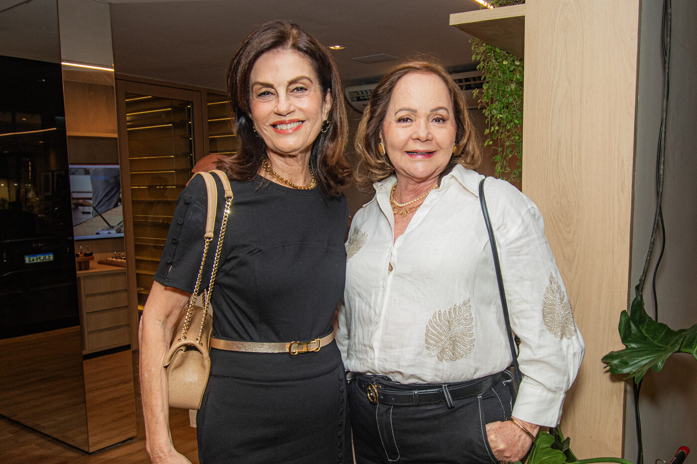 Cristina Calumby e Eliane Kruschewsky