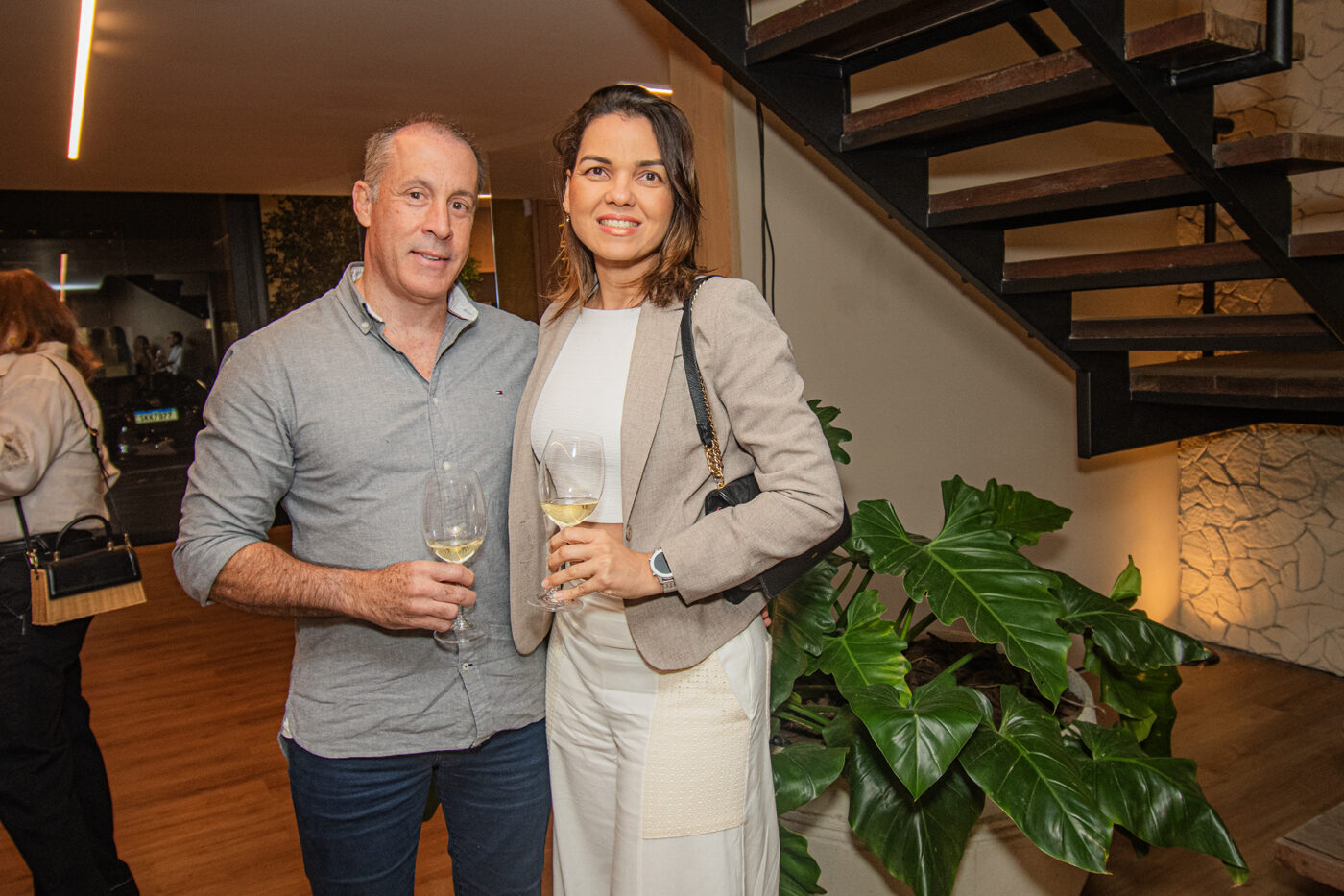 Sérgio Bulcão e Taine Leite