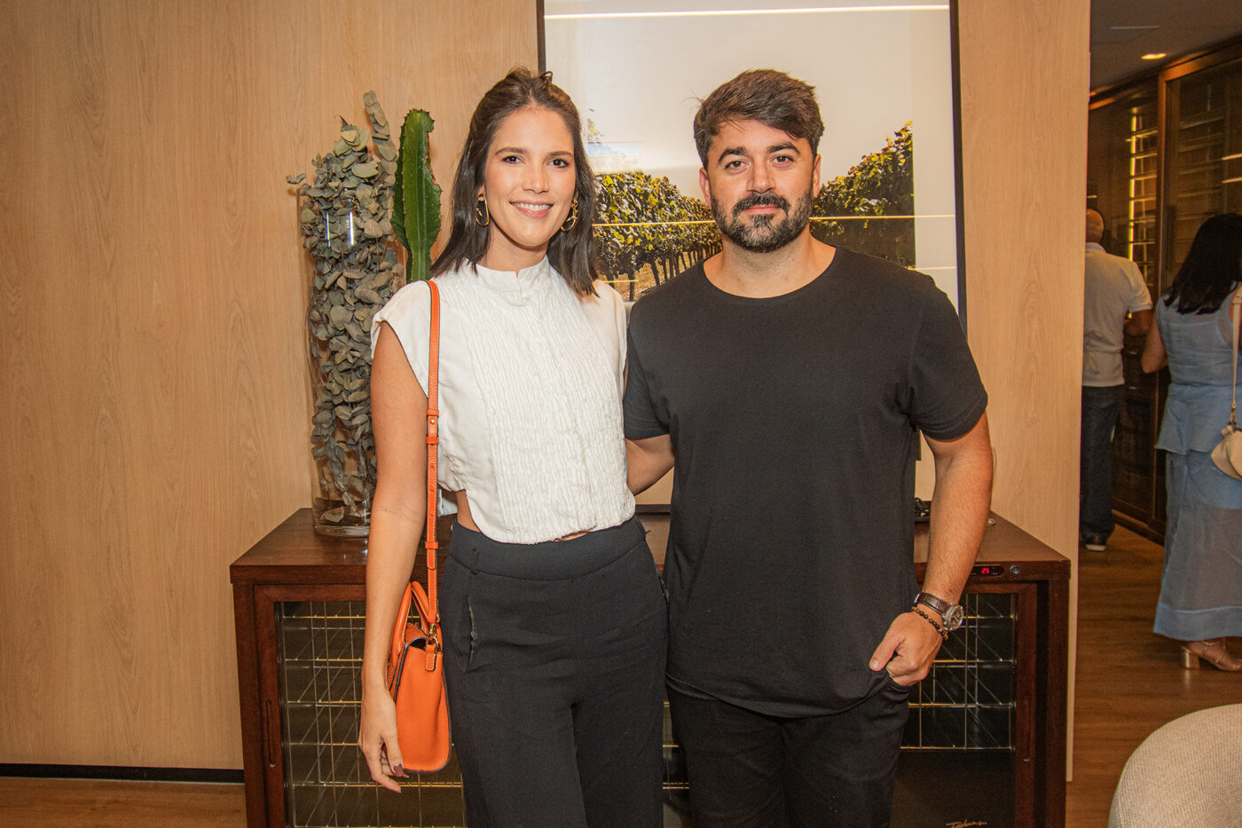 Lua Barros e Paulo Coelho Filho