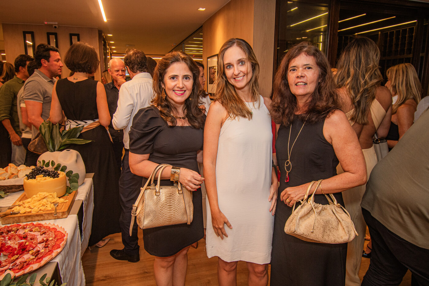 Ticiana Fahel, Ana Buriti e Vilma Andrade