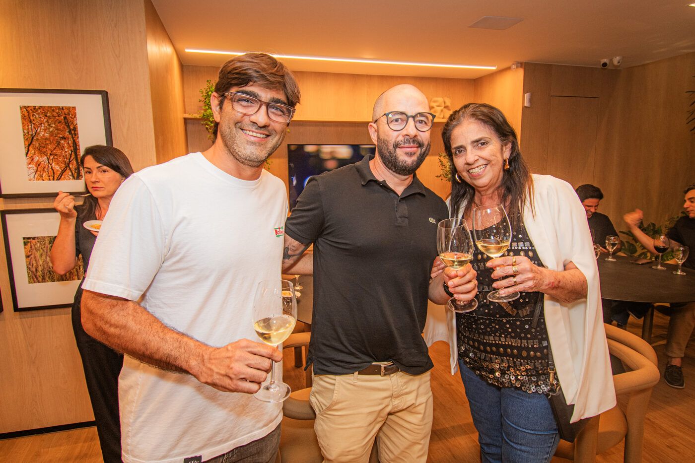 Rodrigo Bottino, Rogério Andrade e  Lio Du Vin