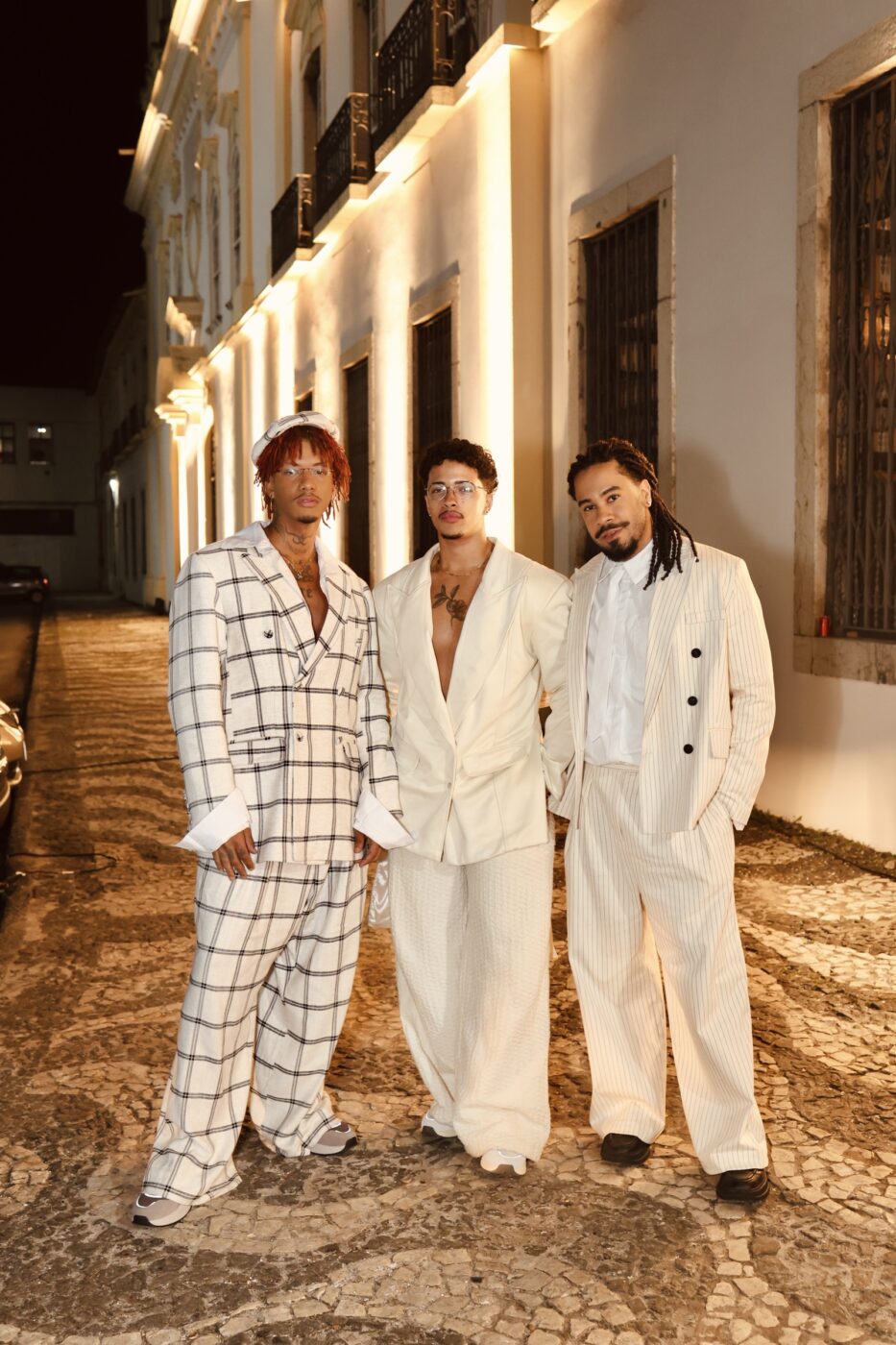 Hisan Silva, Pedro Batalha e Ismael Carvalho
