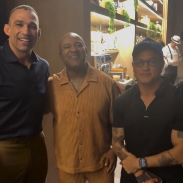 Popó e Werdum se reencontram após confusão e selam a paz: ‘O esporte sempre vence’