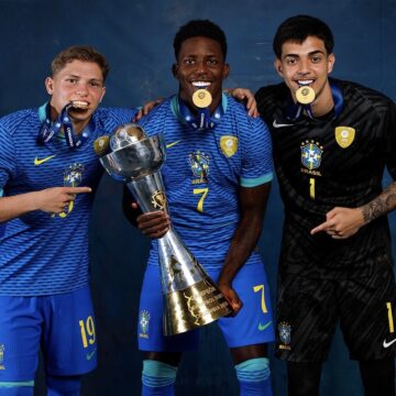 Trio do Bahia é convocado para representar o Brasil na Copa do Mundo Sub-17 no Catar