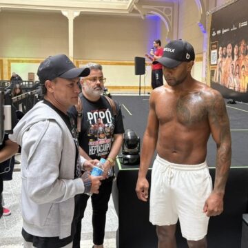 Com Popó na plateia, Davi Brito participa de treino aberto antes do Fight Music Show 7 Com Popó na plateia, Davi Brito participa de treino aberto antes do Fight Music Show 7