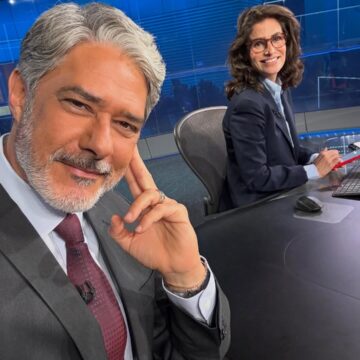 Em tom de despedida, William Bonner compartilha registro especial no JN: “Que momento” Em tom de despedida, William Bonner compartilha registro especial no JN: “Que momento”