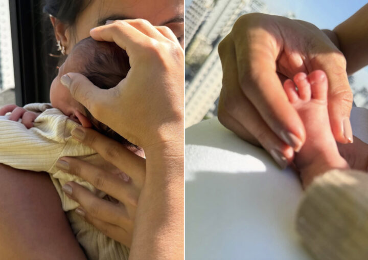 Carol Peixinho se declara ao filho Bento: “14 dias de colo, amor e vida”