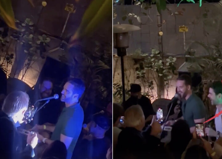 Eduardo Leite participa de aniversário em São Paulo e canta em roda de samba; veja vídeo