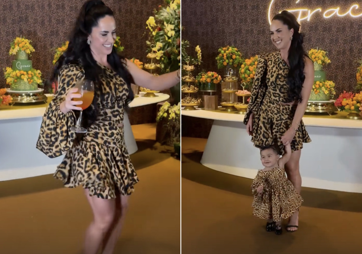 Após super festa de aniversário, Graciele Lacerda brinca: “Estou acabada”