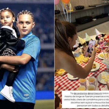 Filha de Neymar e Bruna Biancardi, Mavie ganha presente especial do irmão Davi Lucca