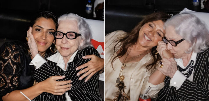 Regina Casé recebe mensagem emocionante de Fernanda Montenegro após estreia da filha como atriz