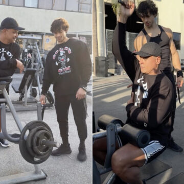 Filho de Xanddy e Carla Perez impressiona ao mostrar treino com o pai e brinca: “Aluno que dá trabalho”