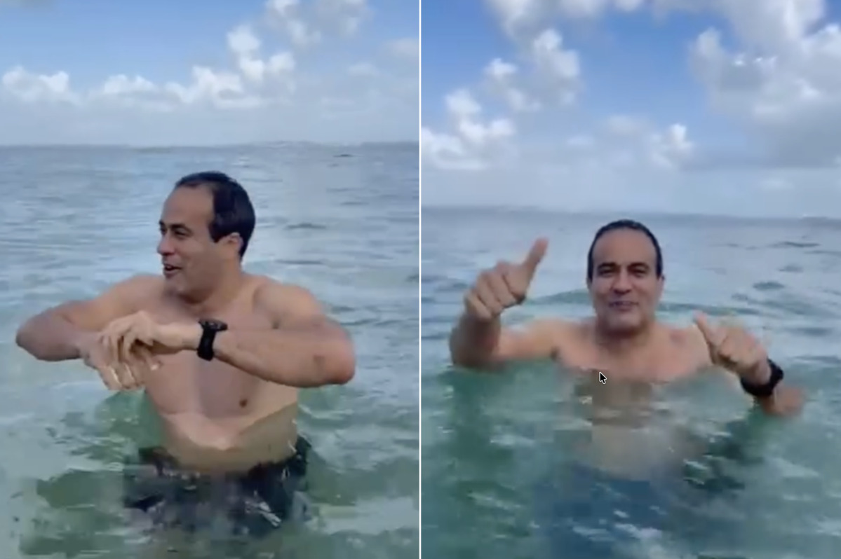 Prefeito Bruno Reis aproveita dia no Porto da Barra após semana de chuvas intensas Prefeito Bruno Reis aproveita dia no Porto da Barra após semana de chuvas intensas