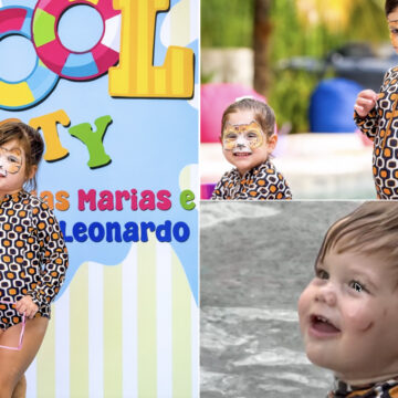 Filha de Zé Felipe e Virgínia ganha festa na piscina; veja fotos Filha de Zé Felipe e Virgínia ganha festa na piscina; veja fotos