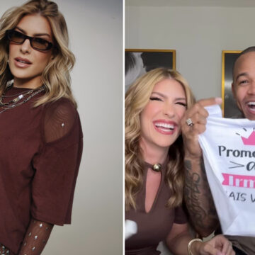 Grávida, Lore Improta brinca sobre sexo do segundo filho com Léo Santana: “Ele não vai aguentar” Grávida, Lore Improta brinca sobre sexo do segundo filho com Léo Santana: “Ele não vai aguentar”