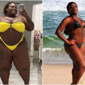 Jojo Todynho posa de biquíni após perder 86 kg: ‘Forma como acredito em mim é assustadora’