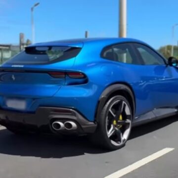 Ferrari de R$ 7,5 milhões é flagrada trafegando pela avenida Paralela, em Salvador; assista