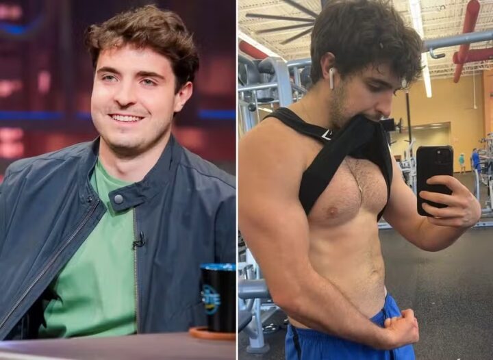 Filho de Gugu surpreende seguidores ao exibir músculos sarados