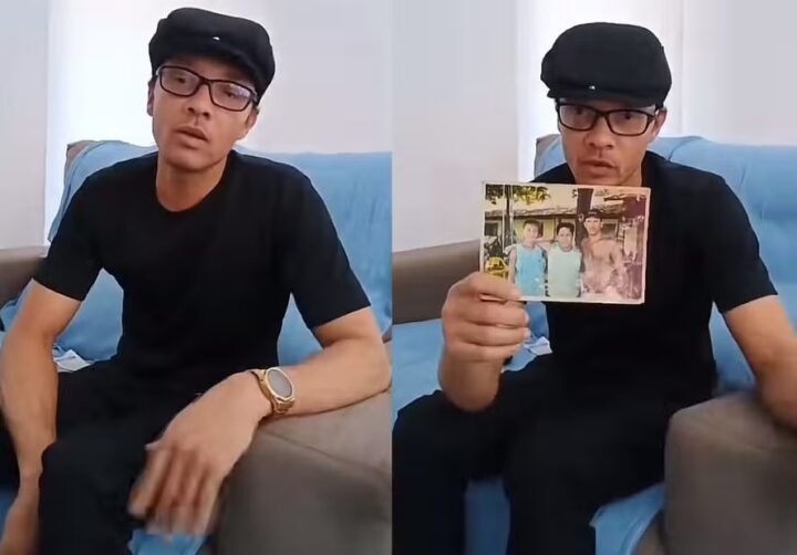 Homem mostra foto e diz ser adolescente baiano ‘adotado’ por Poliana e Leonardo: ‘Vou contar a história certa’