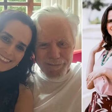 Nova namorada de Reginaldo Faria é corretora e 49 anos mais jovem