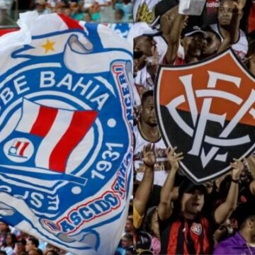 Bahia e Vitória podem perder posições no Brasileirão durante a Data Fifa