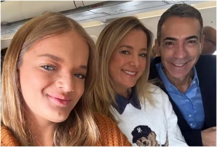 Cesar Tralli viaja com Ticiane Pinheiro e Rafa Justus, e web especula: ‘Indo conhecer a Globo do Rio?’