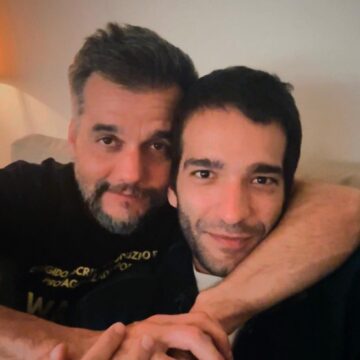 Wagner Moura e Humberto Carrão se encontram durante passagem do baiano pelo Rio: ‘Costelinhas’