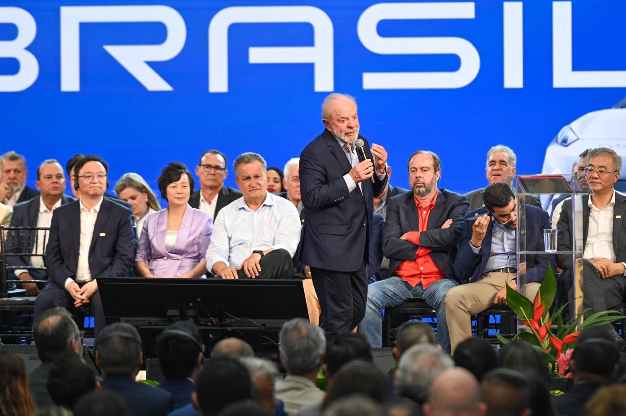 ‘É a recuperação da dignidade do povo baiano’, diz Lula sobre inauguração da fábrica da BYD em Camaçari