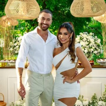 Vista deslumbrante e buffet até R$ 50 mil: saiba detalhes do luxuoso casamento de Lexa e Ricardo Vianna