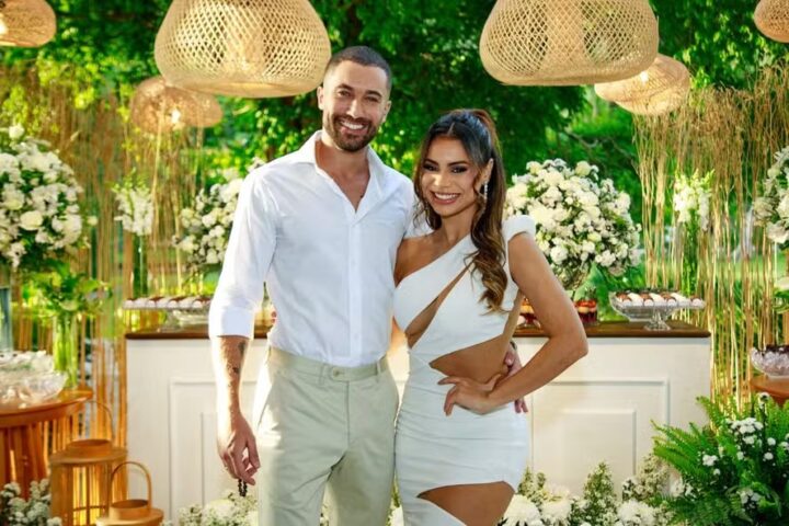 Vista deslumbrante e buffet até R$ 50 mil: saiba detalhes do luxuoso casamento de Lexa e Ricardo Vianna