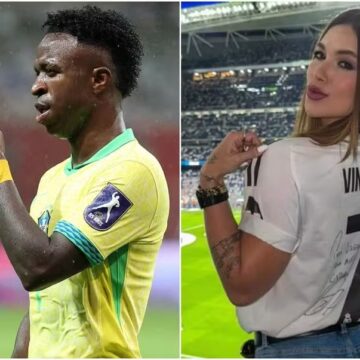 Vini Jr. vai pedir folga do Real Madrid para ver Virginia em meio a rumores de reconciliação, diz site