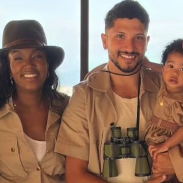 Após término, IZA e Yuri Lima se reencontram em aniversário de 1 ano da filha, Nala