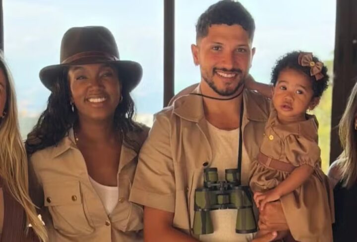 Após término, IZA e Yuri Lima se reencontram em aniversário de 1 ano da filha, Nala