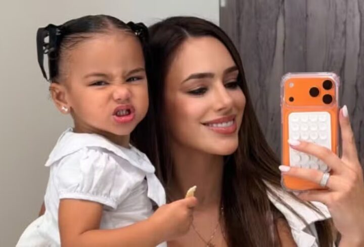 Bruna Biancardi curte sessão de cinema ao lado de Mavie, de 2 anos